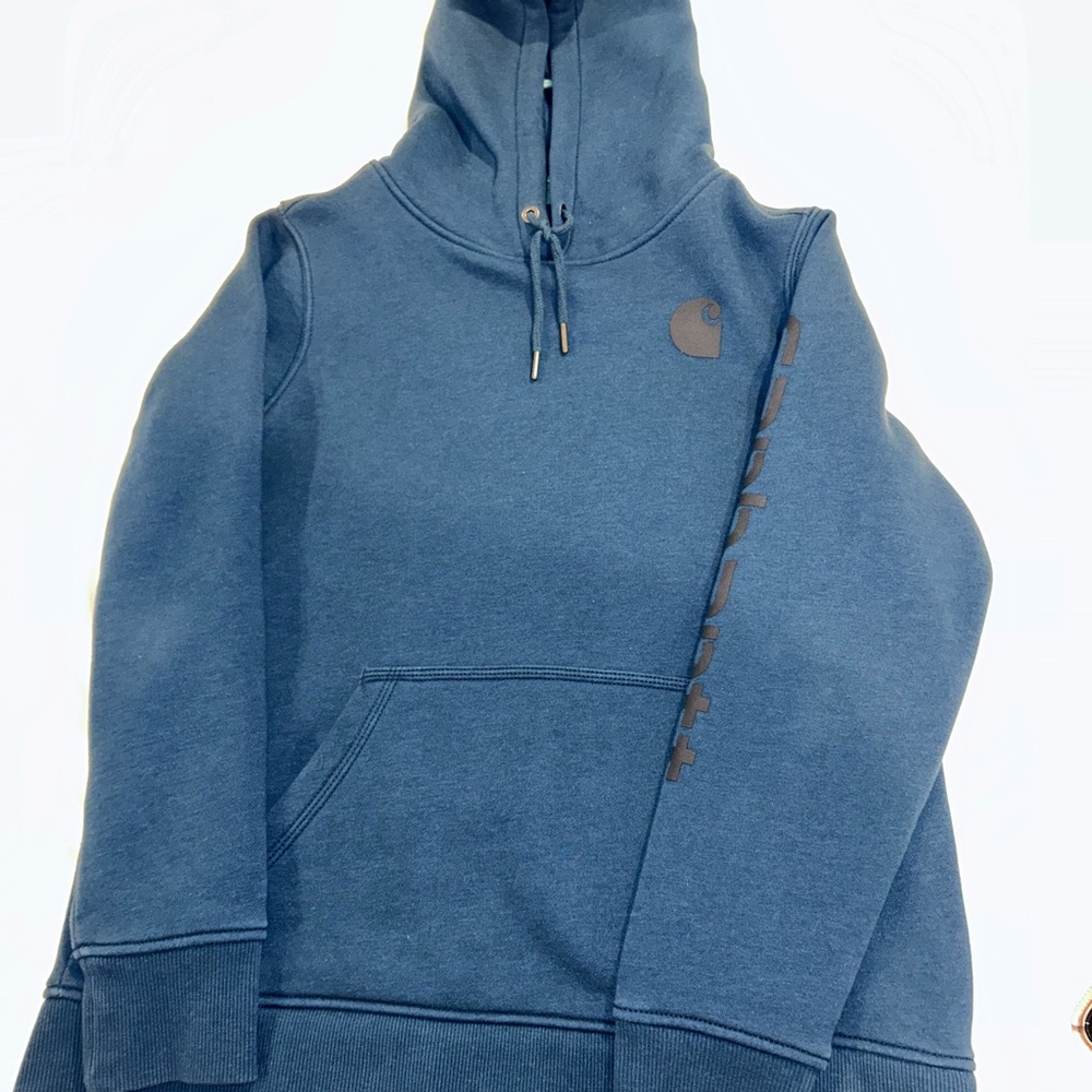 Women’s Carhartt Realxed Fit Blue Hoodie